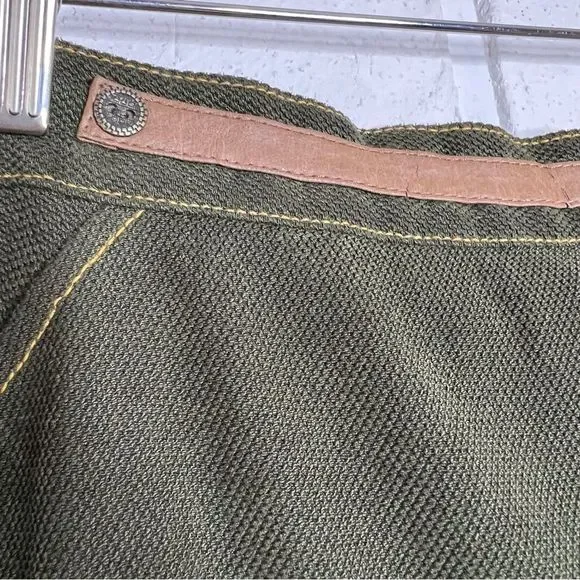 SOLD Vintage forest green maxi skirt 15 - Picture 5 of 10